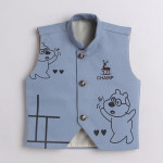 Boys 3-Peices Shirt With Waistcoat & Coordinating Trousers Suits